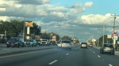 Dashcam Footage Shows a Car That 