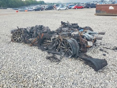 McLaren, Copart is Selling a $255k McLaren 720S That Is Literally Just a Pile of Ash
