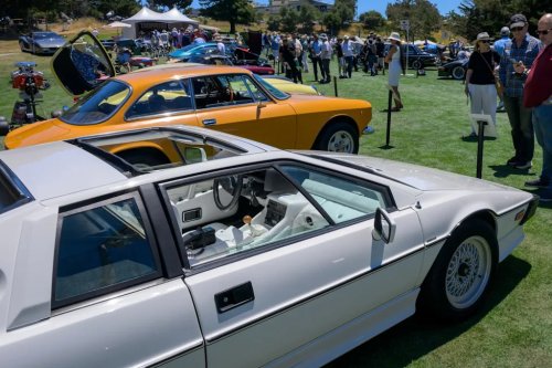 A Mercedes and a Bizzarini Drive into a Concours... Both Win!