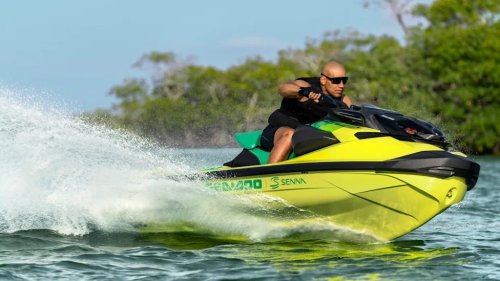 New 350-HP Sea-Doo Pays Tribute to Senna’s Other Favorite High-Speed Hobby