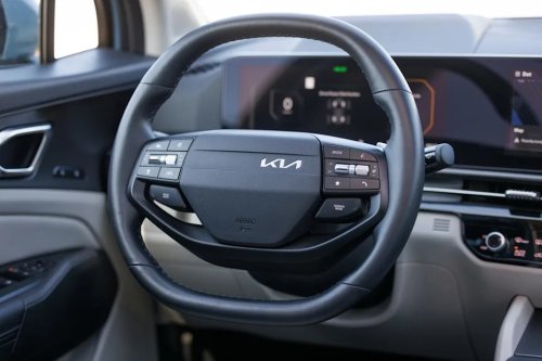 View Interior Photos of the 2026 Kia Sportage Hybrid