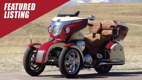 2016 Indian Roadmaster Tiliting Trike Conversion and Trailer For Sale