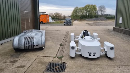 British man spends $7,000 building a street-legal sports car in his shed