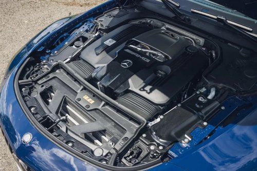 See Exterior Pics of the 2026 Mercedes-AMG SL63 S E Performance