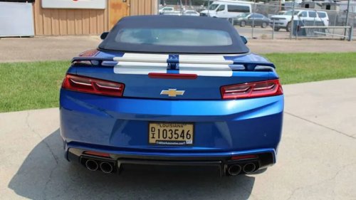 No-Reserve 2017 Camaro SS Convertible Heads to the Block at Henderson Auctions