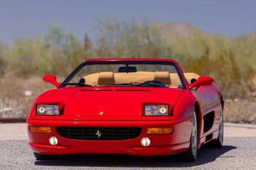 Ferrari, Ferrari F355, Serviced 1996 Ferrari F355 Spider Draws $215,000 Bid in No-Reserve Auction