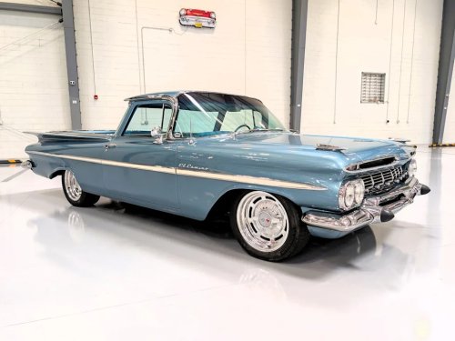 Chevrolet, Chevrolet El Camino, 1959 Chevrolet El Camino: A Pro-Touring Restomod Built for George Poteet at GAA Classic Car Auction
