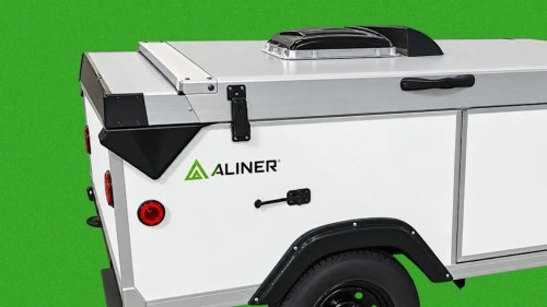 This Lightweight Pop-Up Camper Trailer Makes Weekend Escapes Approachable
