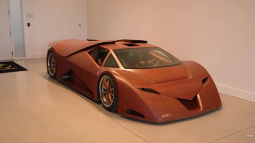 Man Spends 20,000 Hours Building 650-HP Wooden Supercar — And It Looks Astonishing!