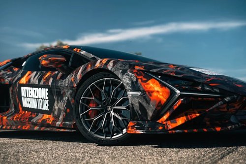 See More Photos of The 2027 Lamborghini Revuleto SV Prototype