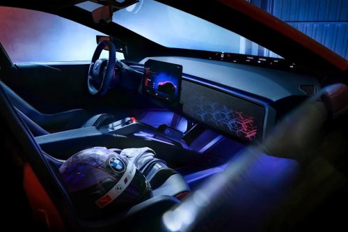 View Interior Photos of the 2026 BMW Concept M Neue Klasse