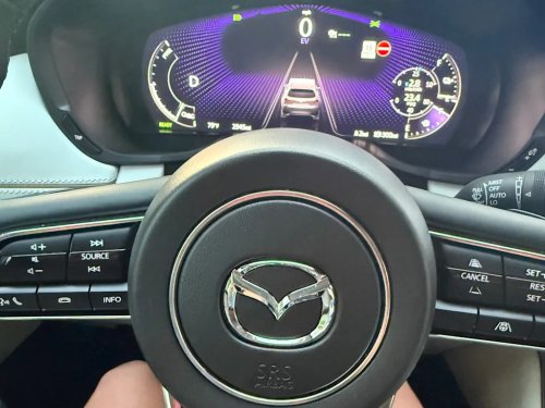 Subaru, Mazda, Mazda CX-90, My family of 5 outgrew our Subaru Outback. The hybrid Mazda CX-90 might be the solution for space and cost of living.