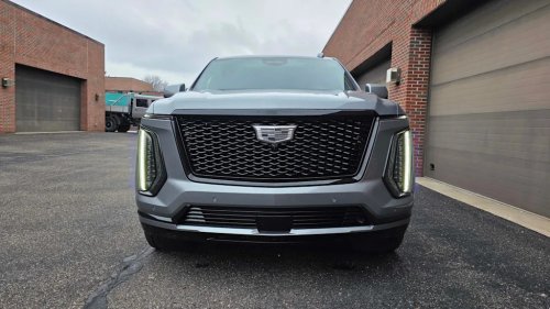 Payne: In the Cadillac Escalade, there's always a button for that