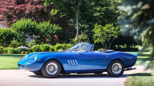 An Ex-Steve McQueen 1967 Ferrari 275 GTB/4 S N.A.R.T. Spider in Photos