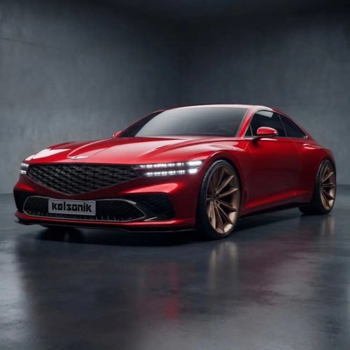 Genesis’ Flagship Sedan Gets Reimagined as a Sleek Coupe