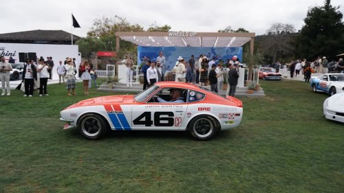 The Quail Flies into Monterey with Cars and Copters