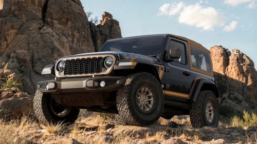 Jeep, Jeep Wrangler, Jeep Revives the Wrangler Laredo With Retro Decals, a Tan Soft Top, and 35-Inch Tires