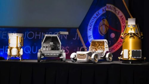 NASA Astronauts Will Drive These New Electric Rovers On The Moon
