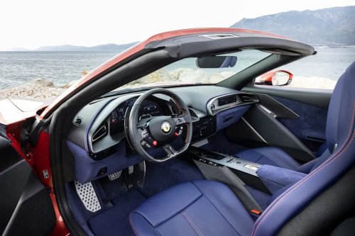 View Interior Photos of the 2027 Ferrari Amalfi Spider
