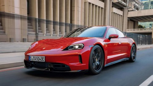 The 2027 Porsche Taycan Gets Fake Gear Shifts And A Bigger Standard Battery