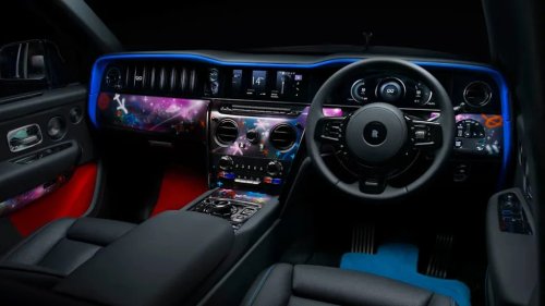 Rolls-Royce, Rolls-Royce Turned The Cullinan Into A Graffiti-Inspired Work Of Art