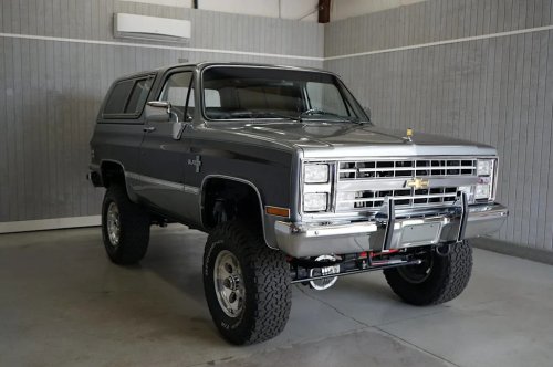 Chevrolet, Chevrolet Blazer, Chevrolet Silverado, 1987 Chevrolet K5 Blazer Silverado For Sale With 1,400 Miles on the Build