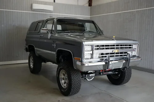 Chevrolet, Chevrolet Blazer, Chevrolet Silverado, 1987 Chevrolet K5 Blazer Silverado For Sale With 1,400 Miles on the Build