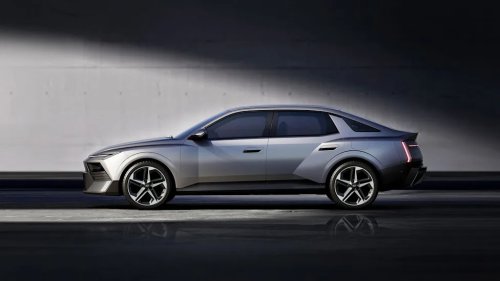 The 2027 Elantra displayed sharp, jagged looks at its launch in South Korea this week.