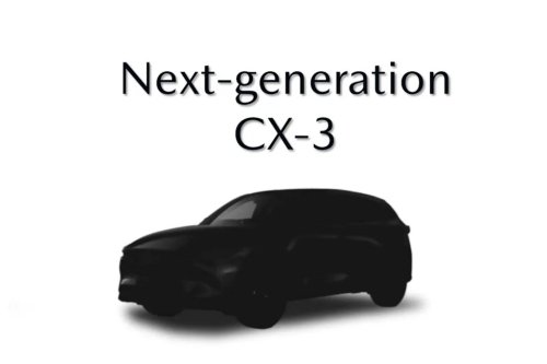 Mazda, Mazda CX-3, This is Your First Glimpse at the New Mazda CX-3