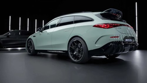 The New Mercedes-AMG CLA EV’s Huge Power Comes From Three Tiny Motors