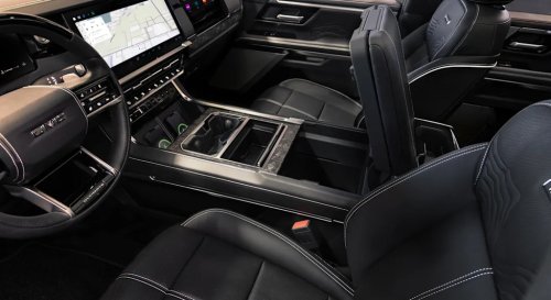2027 GMC Sierra Gets Even Fancier With Articulating Screen and Headrest Speakers