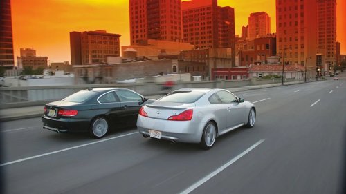 We Pushed the 2008 Infiniti G37 and 2007 BMW 335i to the Limit and the Underdog Won
