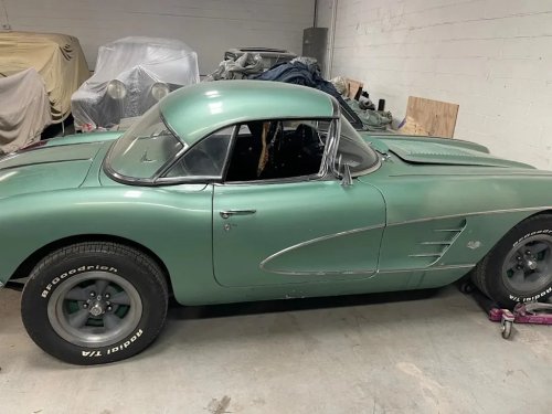 Rare 1958 Corvette With Factory Fuel Injection Surfaces In Original, Unhit Condition
