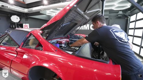 Late Husband's Ferrari 308 GTS Quattrovalvole Gets Rescued From The Backyard