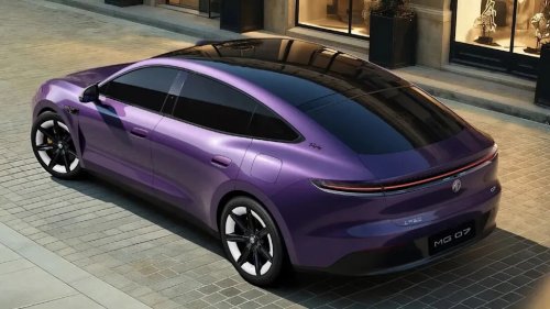 MG 07 Just Launched With Porsche Taycan-Like Styling And A $16,000 Price Tag