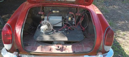 1972 Volkswagen Karmann Ghia Electric Conversion For Sale