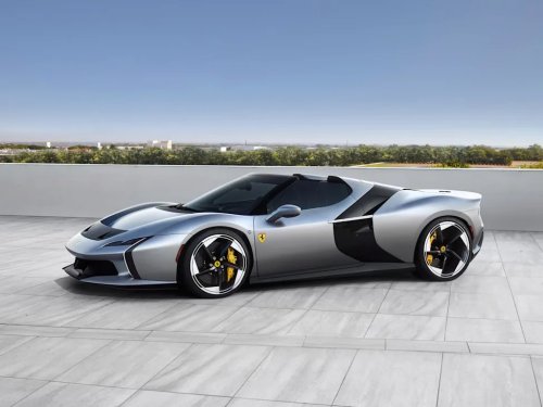 Ferrari, SuperCar, Ferrari's Latest One-Off Supercar Skips Hybrid Power but Wears a Sleek, Futuristic Look