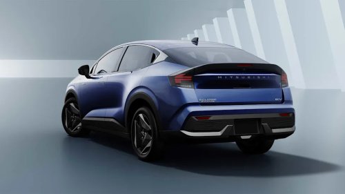 Mitsubishi, Mitsubishi brought back the Eclipse as an EV, and it looks very familiar