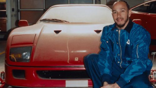 Lewis Hamilton Has Added A Barn-Find Ferrari F40 To His Collection