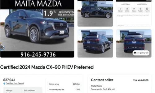 Mazda, Mazda CX-70, Mazda CX-90, SUV, Used Mazda CX-70 And CX-90 PHEVs Are The Affordable Family SUV You Might Have Overlooked