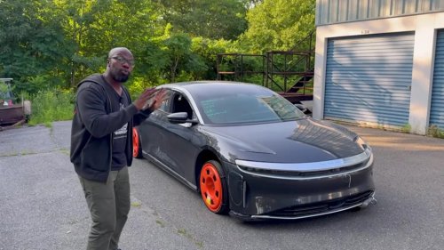 Lucid, Man Buys a $140,000 Lucid Air for Just $4,100 and Sets Out to Discover If It's Worth Saving