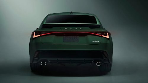 The 2027 Lexus IS Special Appearance Package Is Green and Therefore Good