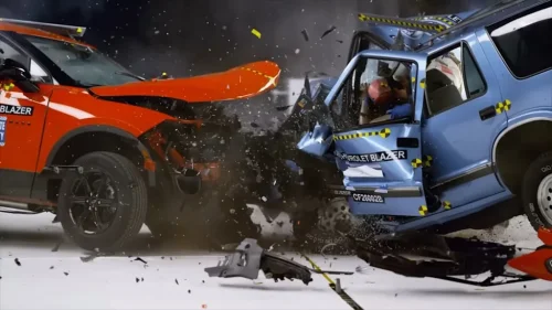 Chevy, Its Good They Don't Make Them Like They Used To, as Shown in a 1996 vs 2026 Chevy Blazer Crash Test
