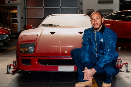 Lewis Hamilton Reveals His Restored Ferrari F40: “Car of My Dreams”