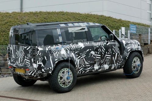 Land Rover, Rover, New Extreme Land Rover Defender Spotted Absolutely Flying on the Nurburgring