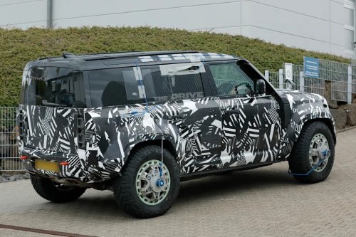 Land Rover, Rover, New Extreme Land Rover Defender Spotted Absolutely Flying on the Nurburgring