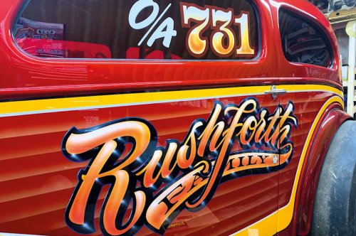 Discover the magic of classic car signwriting