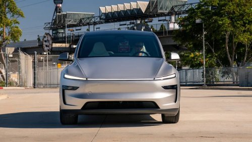 We Got Up Close With Tesla’s Longboi Model Y L. Here’s What Stands Out.