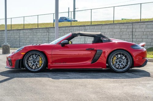 2025 Porsche 718 Spyder RS Weissach for Sale With 600 Miles