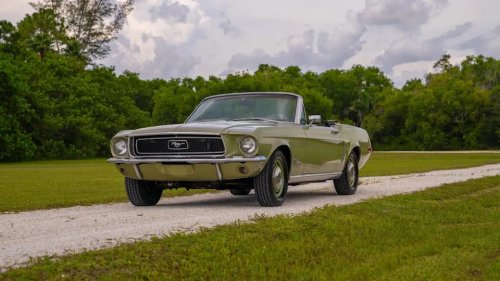 1968 Ford Mustang Convertible for Sale With 5,000 Miles Shown